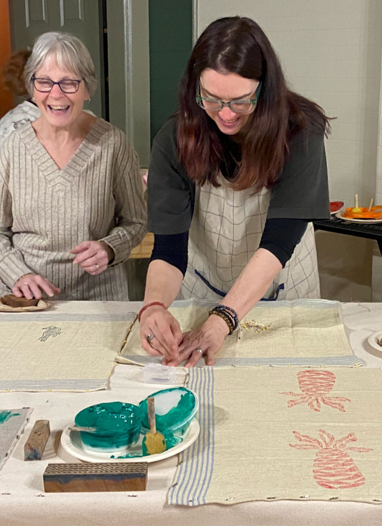 Block Printing Workshop
SATURDAY, APRIL 18 2PM-5PM