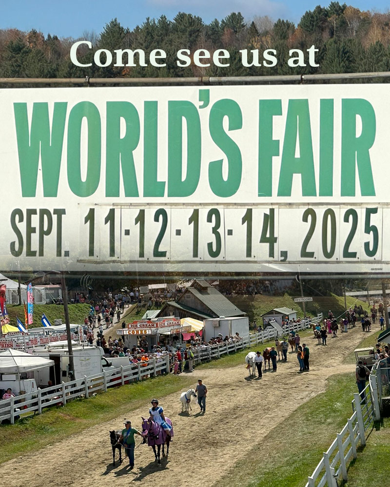 Tunbridge Fair - Sept 11, 12, 13, 14th