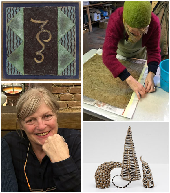 Flax Art Workshop
with Belgian Artist Germana Tack: May 2024